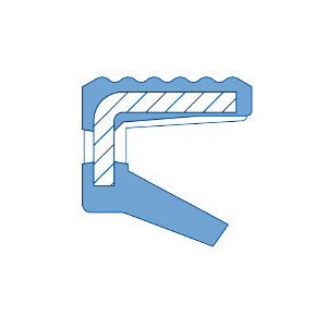 Uszczelnianie wału (simmering) Typu AO FKM